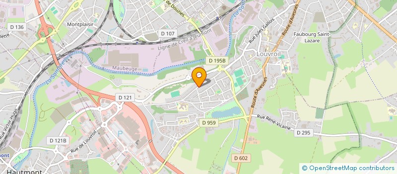 localisation de l'entreprise MADAME LAURENCE HARDAT  LOUVROIL