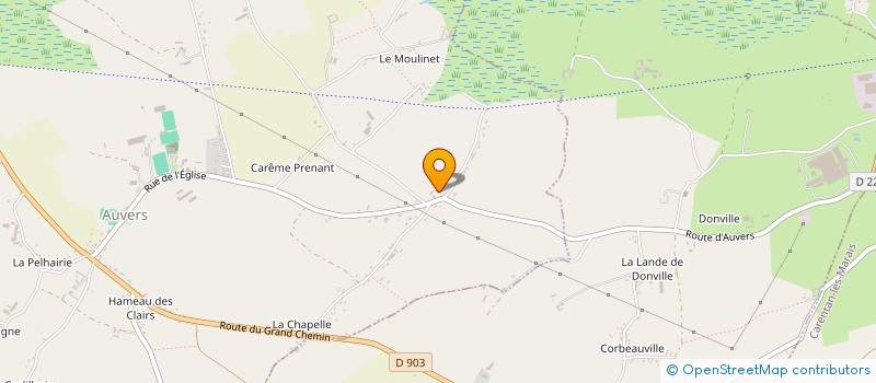 localisation de l'entreprise MADAME LAURENCE HAUTEMANIERE  AUVERS