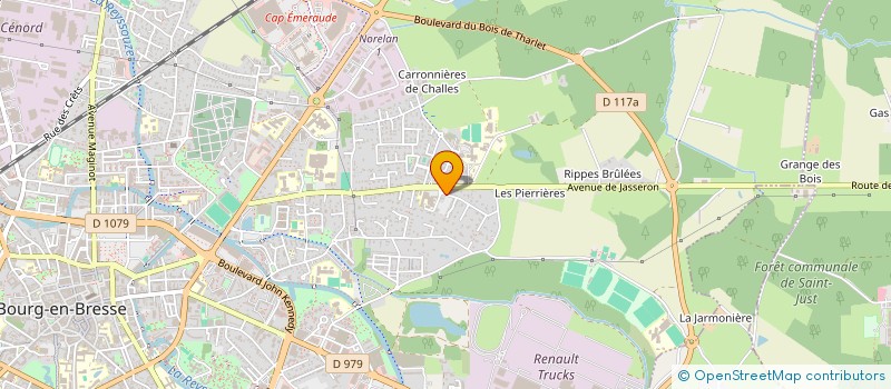 localisation de l'entreprise MADAME LAURENCE HAVE à BOURG-EN-BRESSE