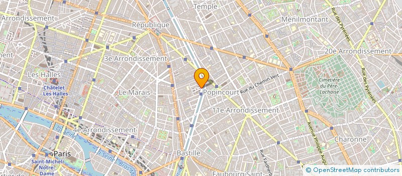 localisation de l'entreprise MADAME LAURENCE HAZAN  PARIS