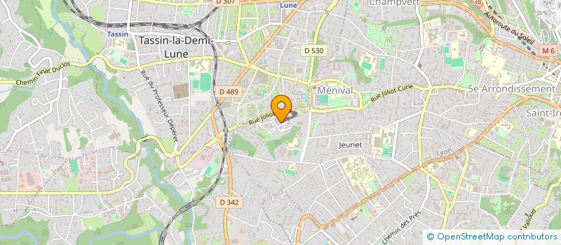 localisation de l'entreprise MADAME LAURENCE HEBERT à LYON