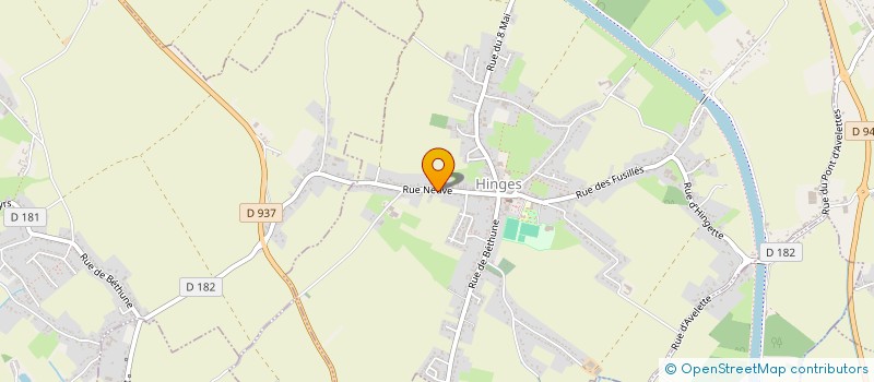 localisation de l'entreprise MADAME LAURENCE HEMBERT  HINGES