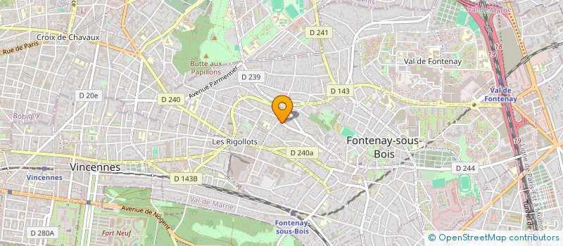 localisation de l'entreprise MADAME LAURENCE HEREDIA à FONTENAY-SOUS-BOIS