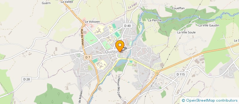 localisation de l'entreprise MADAME LAURENCE HEROUARD  QUINTIN