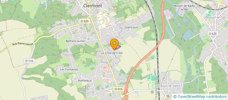 localisation de l'entreprise MADAME LAURENCE HILGENGA à BREUIL-LE-VERT