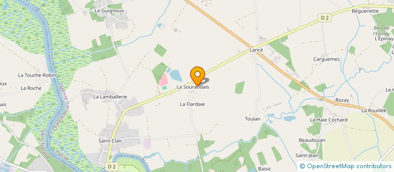 localisation de l'entreprise MADAME LAURENCE HIVER  PLESSE