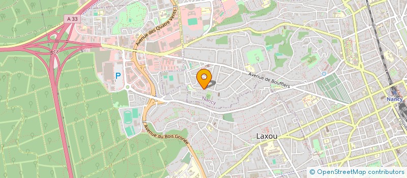 localisation de l'entreprise MADAME LAURENCE HOUCHARD  NANCY