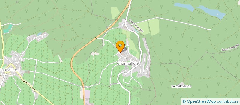 localisation de l'entreprise MADAME LAURENCE HUBERT  CHAMPILLON