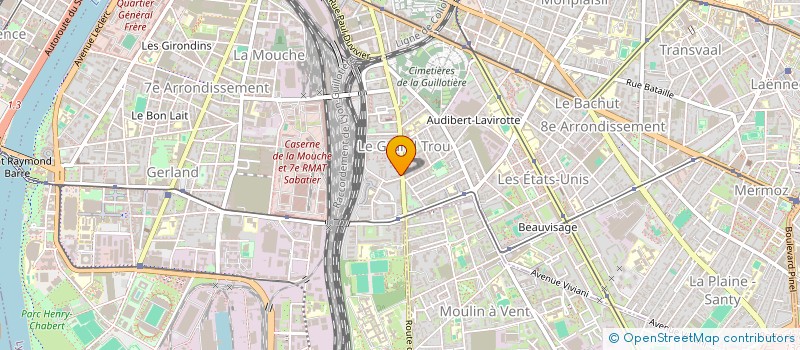 localisation de l'entreprise MADAME LAURENCE ILGIN  LYON