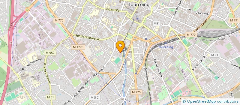 localisation de l'entreprise MADAME LAURENCE INGHELS  TOURCOING