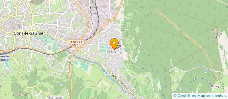 localisation de l'entreprise MADAME LAURENCE JACOB  PERRIGNY