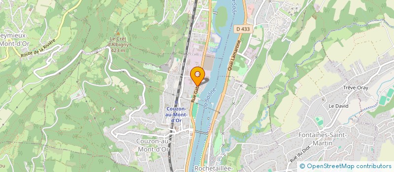 localisation de l'entreprise MADAME LAURENCE JACOUCCI  COUZON-AU-MONT-D'OR