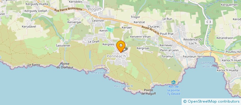 localisation de l'entreprise MADAME LAURENCE JAFFRY  AUDIERNE