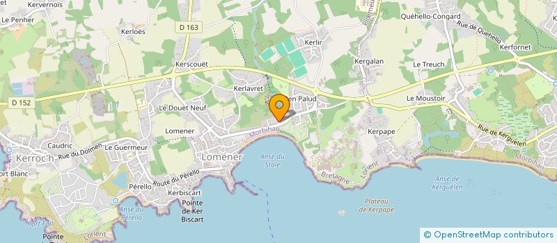 localisation de l'entreprise MADAME LAURENCE JAN  PLOEMEUR