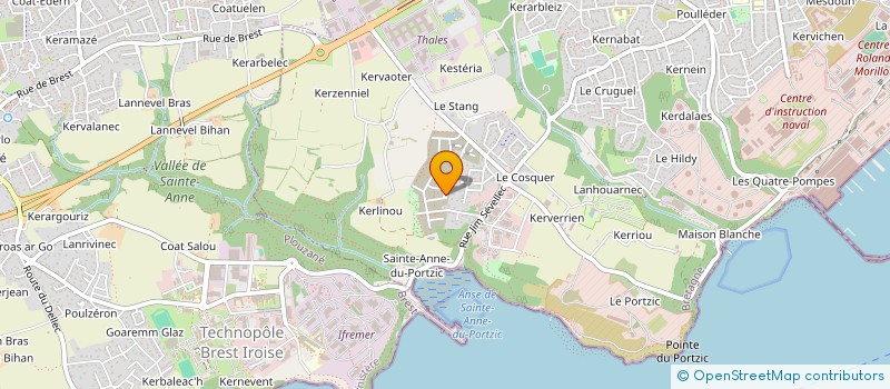localisation de l'entreprise MADAME LAURENCE JAN à BREST
