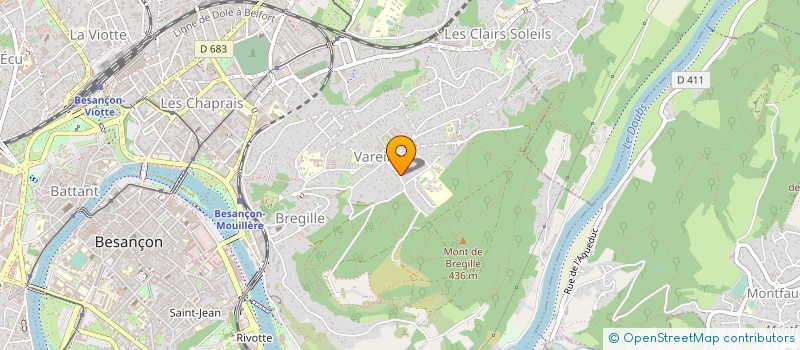 localisation de l'entreprise MADAME LAURENCE JANOT  BESANCON
