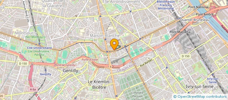 localisation de l'entreprise MADAME LAURENCE JEDWAB  PARIS