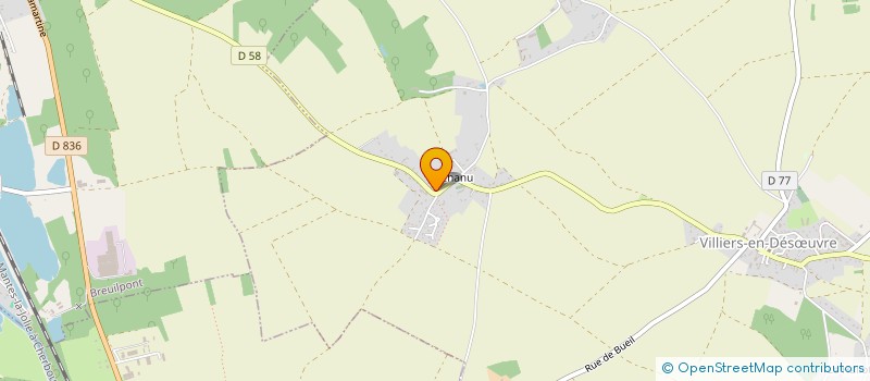 localisation de l'entreprise MADAME LAURENCE JOSEPH  VILLIERS-EN-DESUVRE
