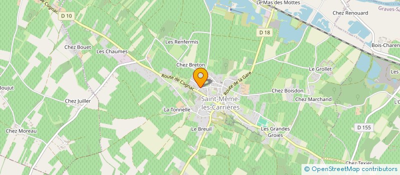 localisation de l'entreprise MADAME LAURENCE JUNG à SAINT-MEME-LES-CARRIERES