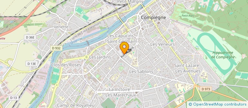 localisation de l'entreprise MADAME LAURENCE KADRI  COMPIEGNE