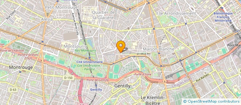 localisation de l'entreprise MADAME LAURENCE KAGABO  PARIS