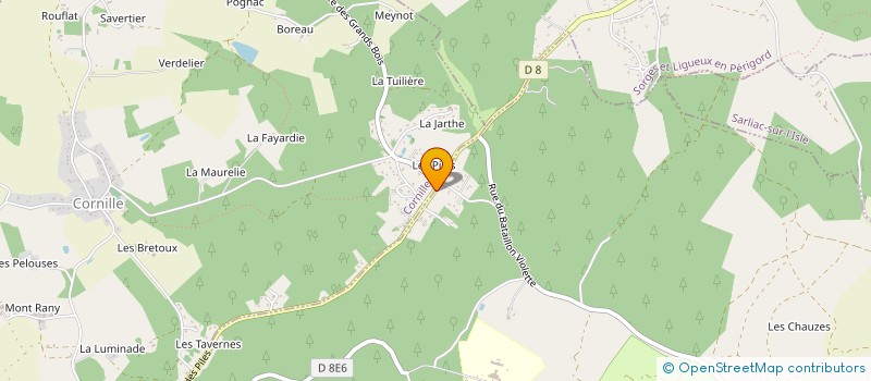 localisation de l'entreprise MADAME LAURENCE KERIGUY à ANTONNE-ET-TRIGONANT