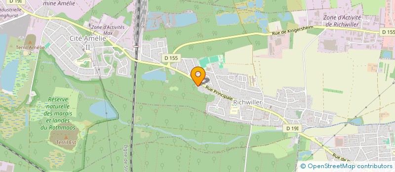 localisation de l'entreprise MADAME LAURENCE KIESLER  RICHWILLER