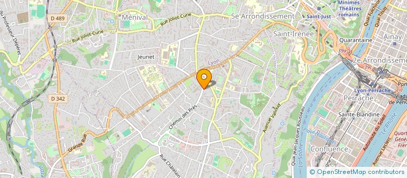 localisation de l'entreprise MADAME LAURENCE KLEINMAN  THEIZE