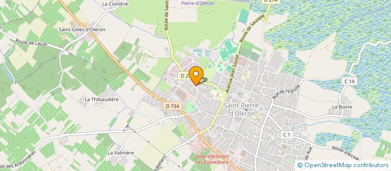 localisation de l'entreprise MADAME LAURENCE KNAUTH  SAINT-PIERRE-D'OLERON