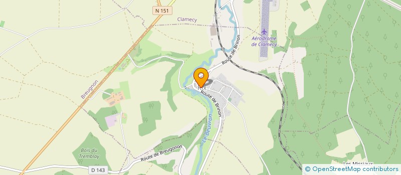 localisation de l'entreprise MADAME LAURENCE KONIECZNY  VILLIERS-SUR-YONNE