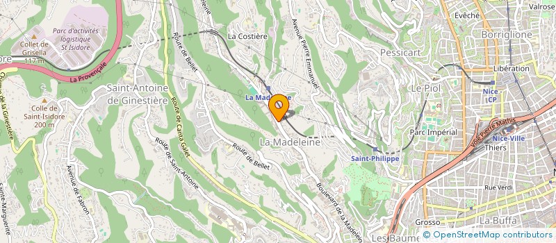 localisation de l'entreprise MADAME LAURENCE KUCEJ à NICE