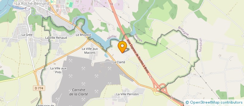 localisation de l'entreprise MADAME LAURENCE LABESSE à HERBIGNAC