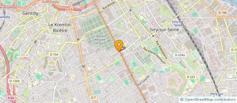 localisation de l'entreprise MADAME LAURENCE LACOSTE  IVRY-SUR-SEINE