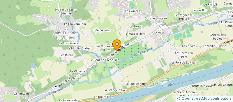 localisation de l'entreprise MADAME LAURENCE LAENEN  LUYNES