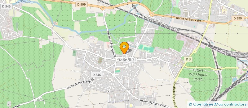 localisation de l'entreprise MADAME LAURENCE LAMARE  MANDUEL