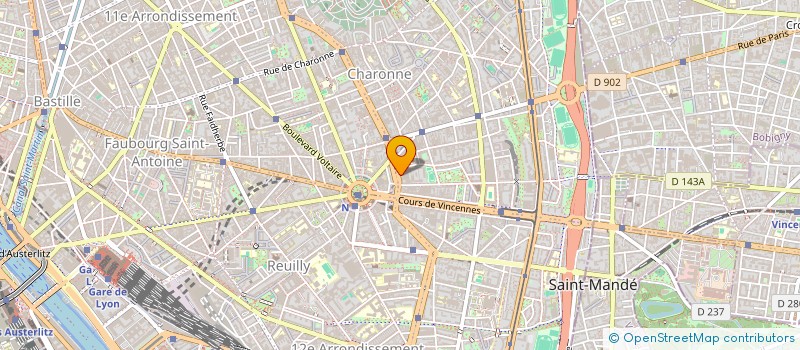 localisation de l'entreprise MADAME LAURENCE LANDRE  PARIS