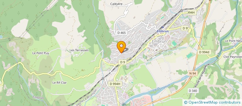 localisation de l'entreprise MADAME LAURENCE LAOUADI  EMBRUN