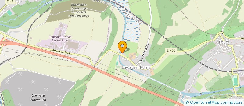 localisation de l'entreprise MADAME LAURENCE LARCHER  LAY-SAINT-REMY