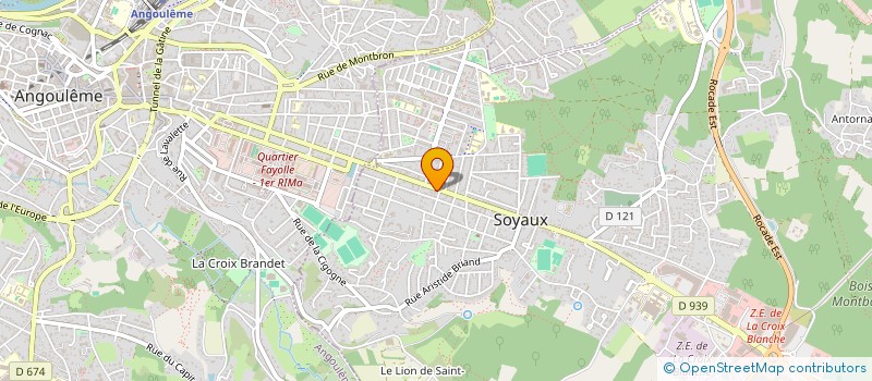 localisation de l'entreprise MADAME LAURENCE LASSAGNE à SOYAUX