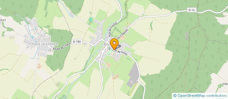 localisation de l'entreprise MADAME LAURENCE LAVALLERY  BOULT