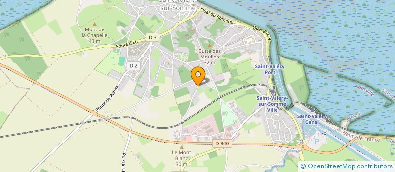 localisation de l'entreprise MADAME LAURENCE LAVOINE  SAINT-VALERY-SUR-SOMME