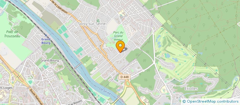 localisation de l'entreprise MADAME LAURENCE LE BERRE à SOISY-SUR-SEINE