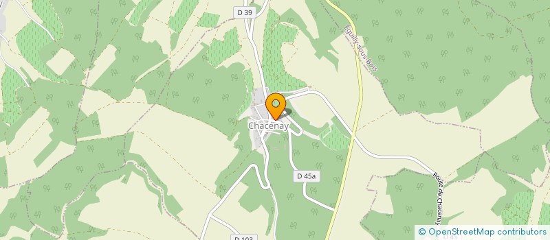 localisation de l'entreprise MADAME LAURENCE LE COARER DELAPIERRE  CHACENAY