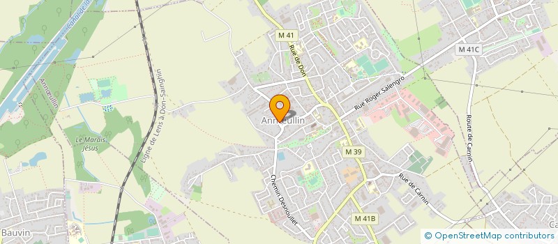 localisation de l'entreprise MADAME LAURENCE LE DE  ANNULLIN