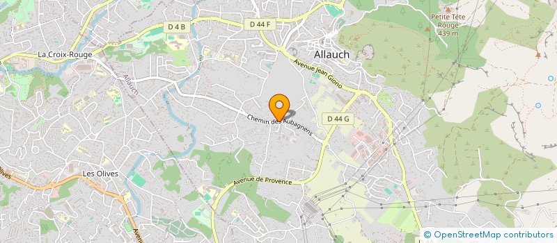 localisation de l'entreprise MADAME LAURENCE LE GUINIEC à ALLAUCH
