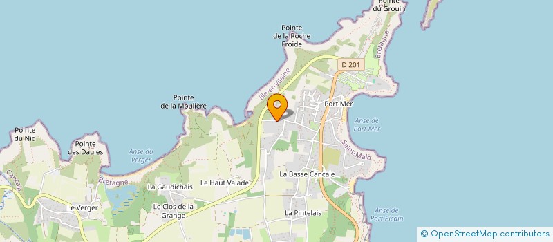 localisation de l'entreprise MADAME LAURENCE LE GUYADER  CANCALE