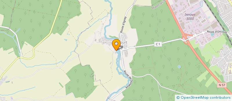 localisation de l'entreprise MADAME LAURENCE LEBEDEL  THAON-LES-VOSGES