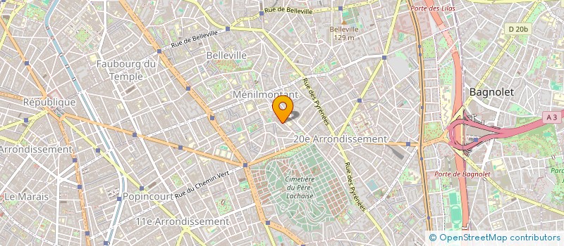 localisation de l'entreprise MADAME LAURENCE LEBLANC  PARIS