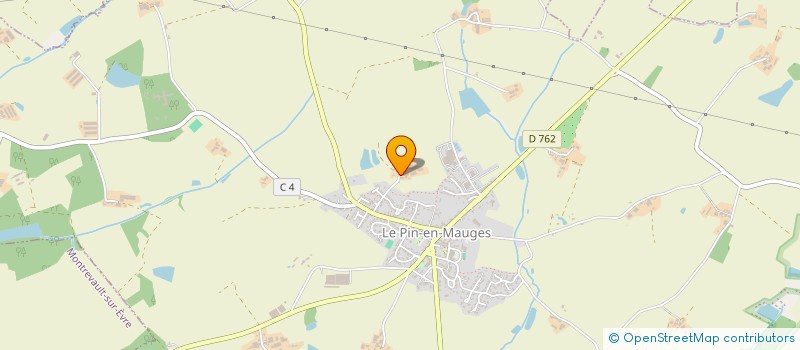 localisation de l'entreprise MADAME LAURENCE LEBLANC  BEAUPREAU-EN-MAUGES