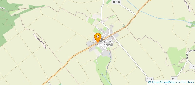 localisation de l'entreprise MADAME LAURENCE LEBRUN  CHAMOY